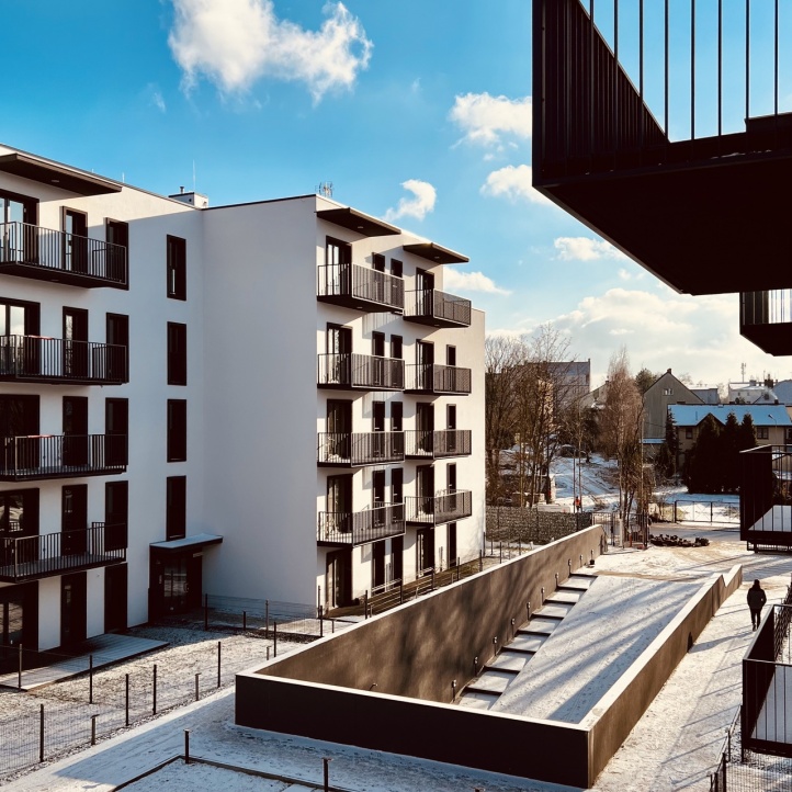 Zimowa aura w Gliwicach